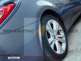 2010-2012 Genesis Coupe Painted Mudguards