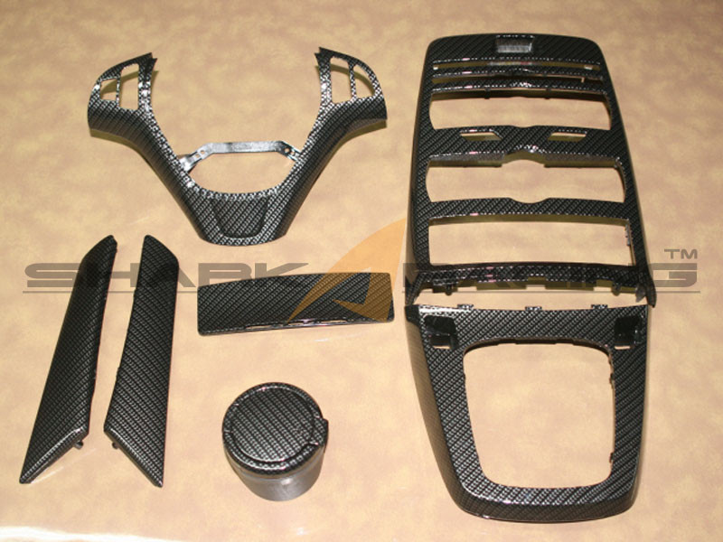 2010-2016 Genesis Coupe Carbon Fiber Style Interior Kit - Shark Racing