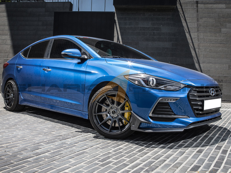 2018 elantra sport front lip