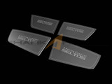 2020+ Seltos Brushed Aluminum Door Pocket Plates