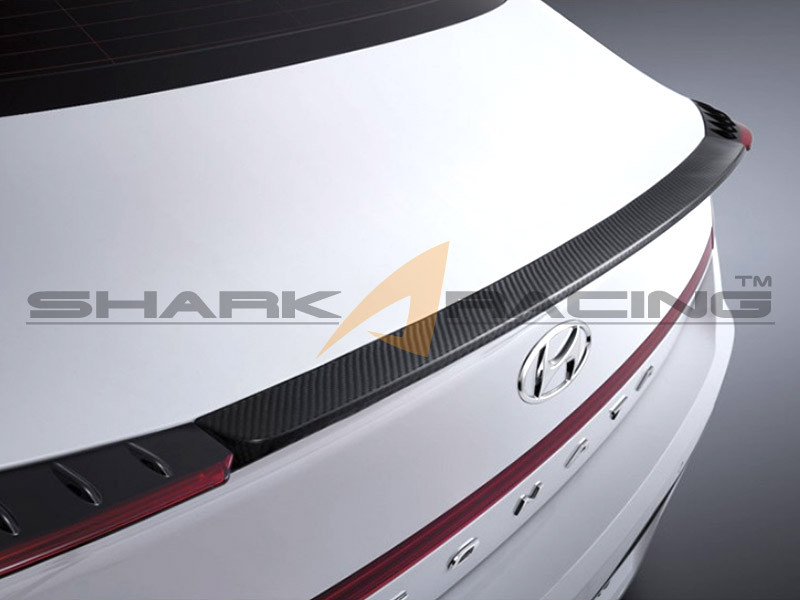 2020+ Sonata N-Performance Genuine Carbon Fiber Spoiler - Shark Racing