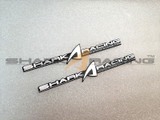 Shark Racing Aluminum Emblem