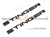 S T I N G E R Lettering Emblem Kit