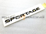 2023+ Sportage Factory Lettering Emblem - Gloss Black