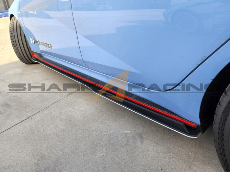 2021+ Elantra N Side Skirts - Shark Racing