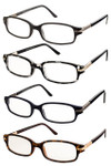 Classic Rectangular Set of Reading Glasses