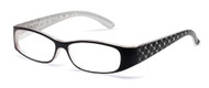 Black Quilted Reading Glasses