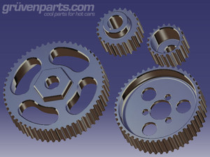 GruvenParts.com Cogged Supercharger Pulleys for Vortech Superchargers