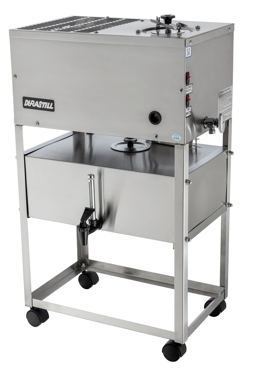 Durastill 12 Gallon per day Automatic Water Distiller with 4 Gallon Reserve
