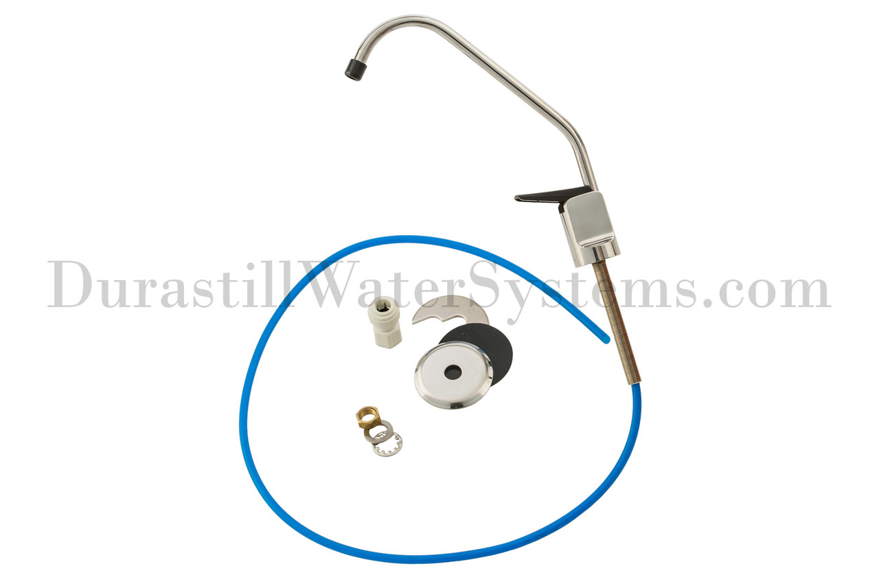 Remote Faucet with Parts Kit for a Demand Pump - Durastill Water Systems