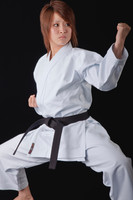 Expert BLS Tokaido Japanese Black Karate Belt 