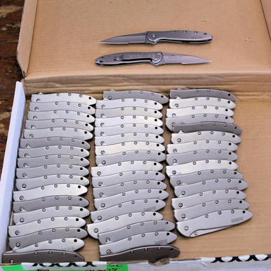 Kershaw Leek, All Stainless, Combo Edge, Factory Second, 1660ST all