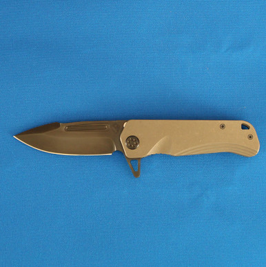 Medford Knife & Tool Proxima, S35VN Black PVD Blade front