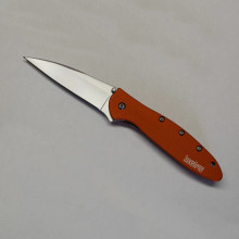 Kershaw Leek Orange, 1660OR, Plain Edge, Speed Safe, Brand New, Factory 2nd