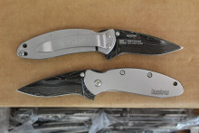 Kershaw Damascus Scallion, 1620DAM Factory 2nd, Brand New Blem, Plain Edge