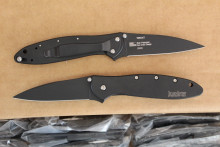 Kershaw Leek Black, 1660CKT, Plain Edge, Speed Safe, Brand New, Factory 2nd