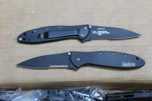 Kershaw Leek Black, 1660CKTST, Plain Edge, Speed Safe, Brand New, Factory 2nd