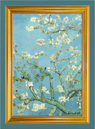 Van Gogh Almond Tree/Amandier Tea Towel Made in France