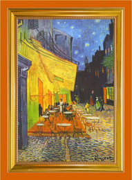 Van Gogh Cafe de Nuit Tea Towel Made in France