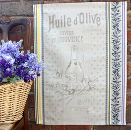 Picholine Jacquard Tea Towel Made in France