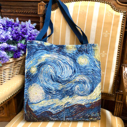 Tapestry Tote Bag - Vincent van Gogh Starry Night