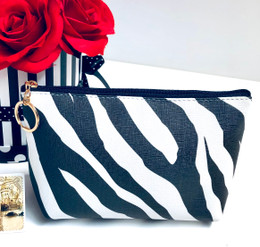 Chic Cosmetic Bag - Zebra