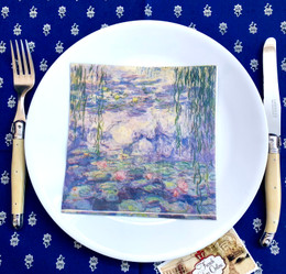 Nympheas Claude Monet Paper Napkins