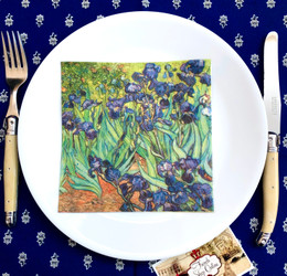Irises Vincent Van Gogh Paper Napkins
