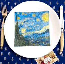 Starry Night Vincent Van Gogh Paper Napkins