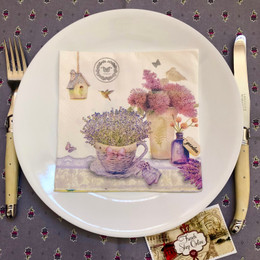 Lavender from Provence  Paper Napkins