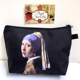 Johannes Vermeer Girl with a Pearl Earring Cosmetic Bag