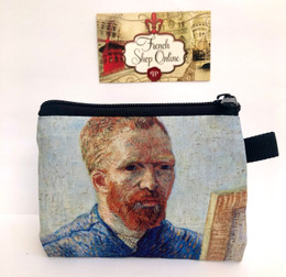 Vincent van Gogh Self Portrait as a Painter Coin Purse