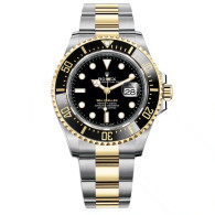 43mm Rolex Sea Dweller, in 18k Yellow Gold & Stainless Steel