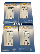 20 Amp GFCI OUTLET- QTY 4 PACK