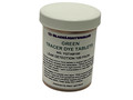 Green Tracer Tablets Fluorescent Dye 100 Pack