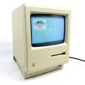 For Restoration, Vintage 1984 Apple Macintosh 512K M0001E Computer "Fat Mac"