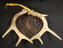 Small Deer Antler Dream Catcher