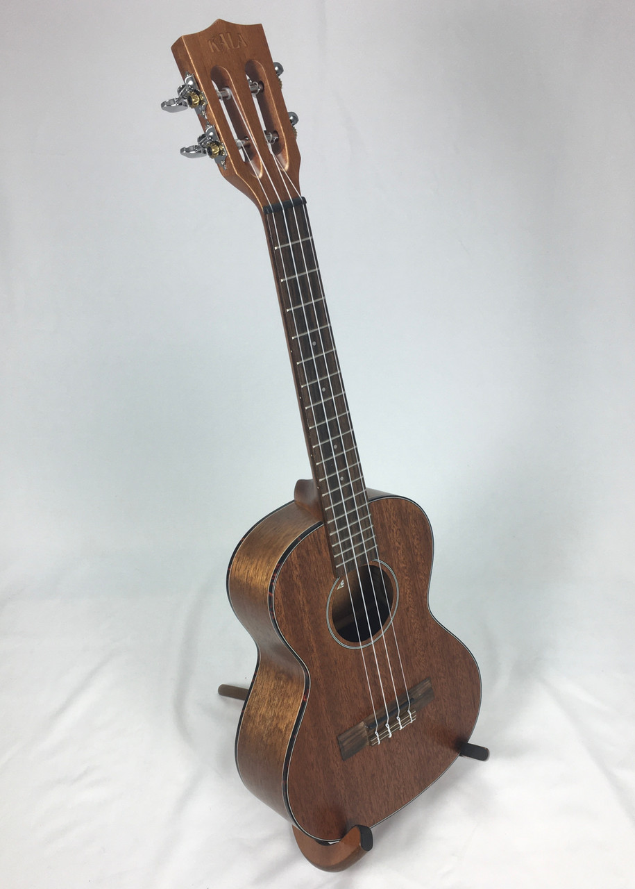 Kala KA-SMHT Solid Mahogany Tenor Ukulele， Natural， Small-