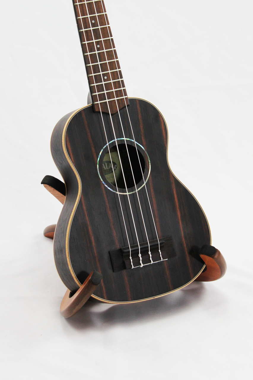 Kala KA-15S Soprano Ukulele Bundle With Strap, Tuner, And Gig Bag Satin Natural Mahogany Ka15sbndl