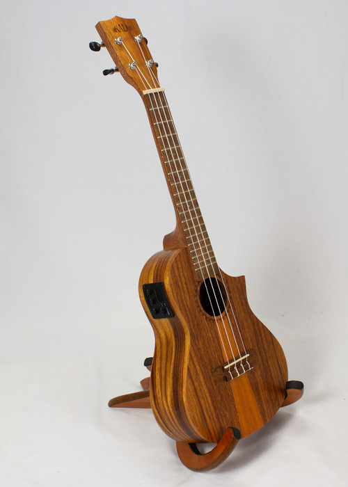 Kala Teak TriTop Concert Ukulele Fan Guitar and Ukulele