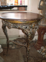 Gorgeous Early Victorian Cast iron Pub Table,1850 circa