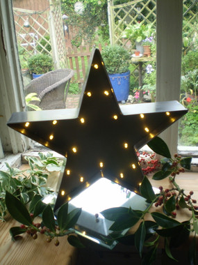 This wonderful Christmas Holy Star is so beautifully made in the English countryside.