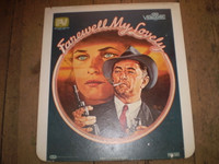 Rare Vintage Video Disc,Farewell My Lovely,Robert Mitcham
