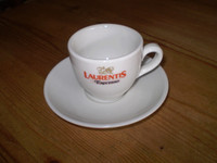 Vintage 1990's Laurentis espresso cup and saucer set, great condition