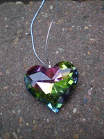 Magical Danish Crystal Love Heart , attract the one you Love