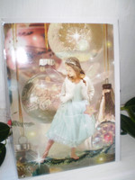 Magical  Christmas Fairy Card, Wishing on a Star