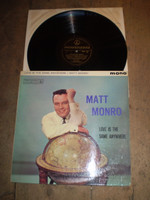 Love is the same anywhere 1961 Vinyl LP Matt Monroe, Near Mint, first press