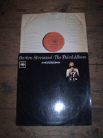 Barbara Streisand The Third Vinyl Album  LP, 1964 First Stereo pressing 