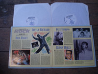 History of Rock Volume 2 Double Vinyl LP, Bill Haley, Little Richard, Buddy Holly