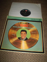 Elvis Presley's Golden Records Volume 3 Vinyl LP Album, 1964 original, VGC